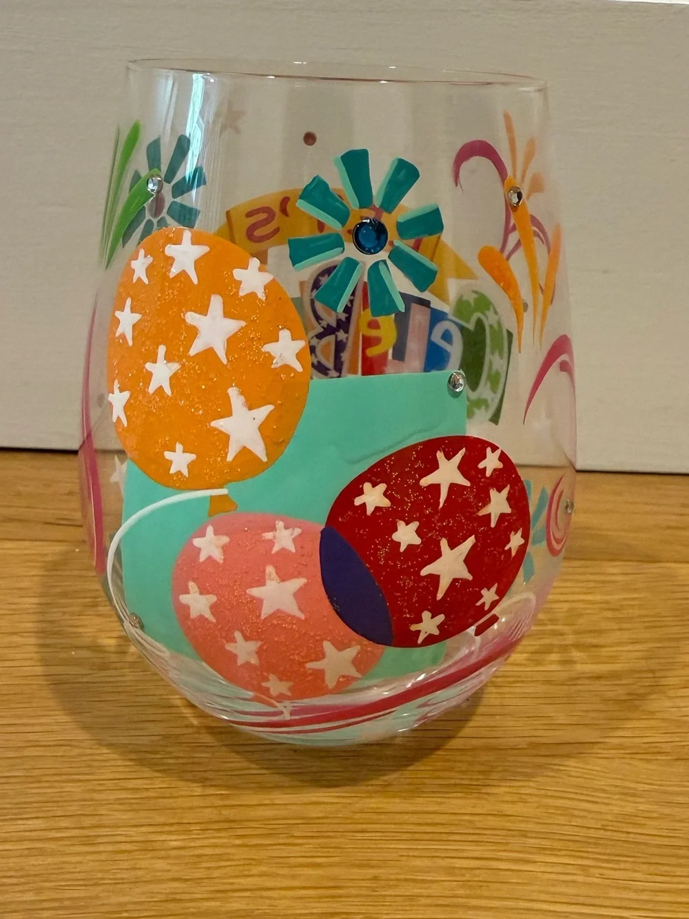 Lolita Celebrate Stemless Wine Glass